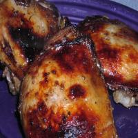 Balsamic Roasted Chicken Thighs image