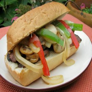 Kittencal's Beef and Bell Pepper Sandwich_image