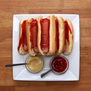 Halloween Finger Hot Dogs Recipe by Tasty_image