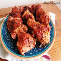Chicken Thighs with Homemade Barbeque Sauce Recipe - (4.2/5)_image
