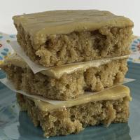 Oatmeal Bars with Brown Sugar Frosting_image