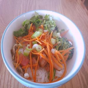 Vietnamese Style Chicken Noodle Salad_image