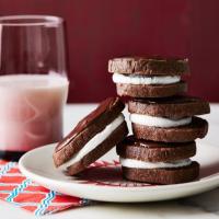 Hot Chocolate Sugar Cookie Sandwiches image