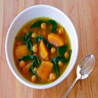 Vegan Butternut Squash and Chickpea Soup_image