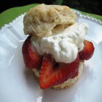 Strawberry Shortcake With Balsamic Honey image