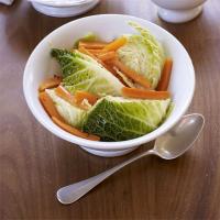 Braised cabbage & carrots image