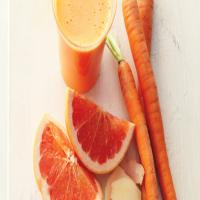 Grapefruit, Carrot, and Ginger Juice image