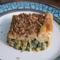 Egyptian Spinach Pie with Hazelnut Dukkah image