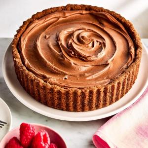 Easy chocolate tart image