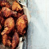 Glazed Fried Chicken With Old Bay and Cayenne_image