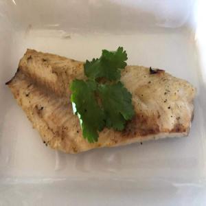 Miso Butter Grilled Fresh Catch Bass Fillet_image