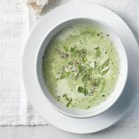 Pea & watercress soup image