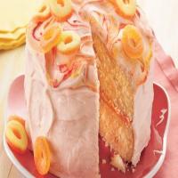 Peach Cake with Sour Peach Frosting_image