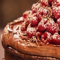 Chocolate Raspberry Cake image