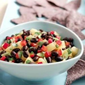 BUSH'S® Black Bean Salsa with Pineapple_image