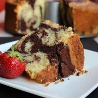 Jan's Dark Chocolate Swirl Pound Cake image