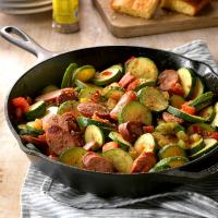 Skillet Zucchini and Sausage image