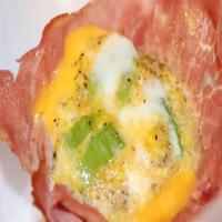 Ham and Cheese Egg Bowl image