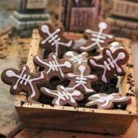 Chocolate Skeleton Cookies image