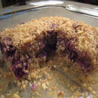 Blackberry Crumb Cake image