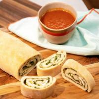 Spinach and Cheese Pizza Roll-Ups image