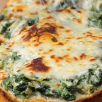Spinach And Artichoke Garlic Bread Recipe by Tasty_image