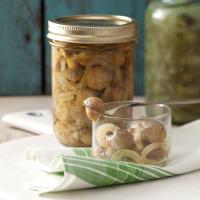Tangy Pickled Mushrooms image