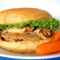 Savory Chicken Sandwiches from the Crock Pot image
