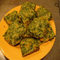 Spinach Cheese Squares image