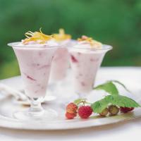 Iced Raspberry Lemon Syllabub with Praline image