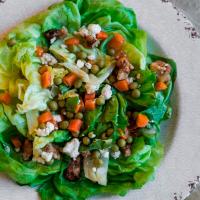 Peas, Carrots & Candied Walnut Salad image