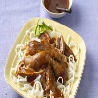 Slow-Cooker Turkey Drumsticks with Plum Sauce_image