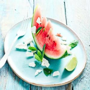 Melon with mint & feta_image
