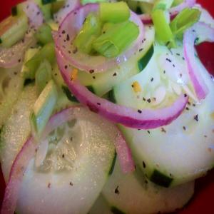 Cucumber and Onion Salad image