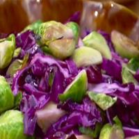 Sauteed Brussels Sprouts and Red Cabbage image