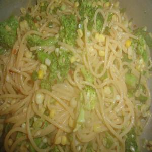 Hot Asian Noodles With Broccoli image
