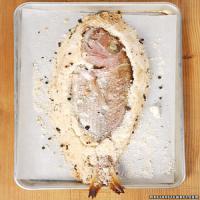 Sea Salt-Crusted Pink Snapper with Ice Wine Nage image