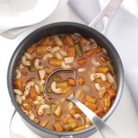 Hearty Macaroni Vegetable Soup image