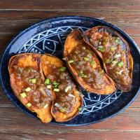 Roasted Sweet Potatoes with Sweet Miso-Scallion Butter image