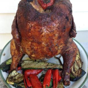 Peruvian Style Beer Can Chicken image