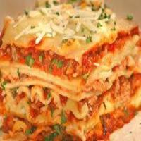 Loaded Four Cheese and Three meat Lasagna_image