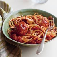 Spaghetti with Turkey Meatballs_image