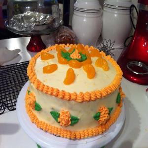 Orange Crunch Cake image