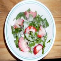 Romaine Strawberry Salad image