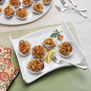 Baked Clams with Walnuts_image