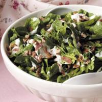 Horseradish Spinach Salad image