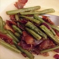 Green Beans With Bacon & Onion_image