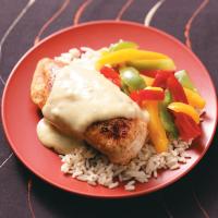 Chicken with Green Chili Sauce_image