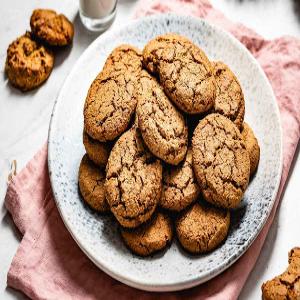 Paleo Gingerbread Cookies with almond flour_image