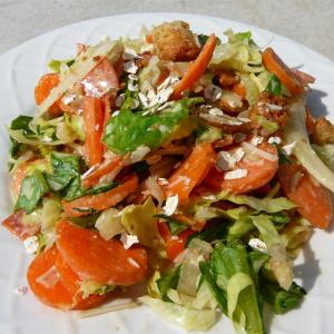Carrot Pepperoni Caesar Salad image